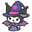 Sanrio Kuromi Witch and a Magic Wand Black Purple Pointer