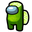 Among Us Green Lime Character Pointer
