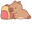Cute Capybara Student Brown Red Yellow Pointer