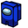 Among Us Blue Cubic Character Pointer