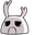 Hollow Knight Zote the Mighty and Life Ender Gray White Pointer