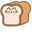 Pusheen Loaf of Bread Beige Brown Pointer