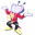 Deltarune Tenna Red Yellow Gray Pointer