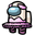 Among Us White Ballerina Character Pink Pointer