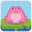Blooket Lovely Frog Blue Pink Green Pointer