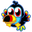 Moshi Monsters Tiki the Pilfering Toucan Black Red Yellow Pointer