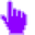 Electric Violet Pixel Purple Pointer