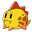 Sega Bomberman Pommy Dragon and Pommy Beast Yellow Red Pointer