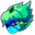 OMORI CAPTAIN SPACEBOY and his Space Gun Green Blue Pointer