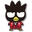 Sanrio Bad Badtz-Maru Black Red White Pointer