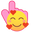 Lovely Smiley with Hearts Yellow Pink Red Pointer