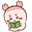 Kawaii Chiikawa Furuhonya with a Book Pink Green Pointer