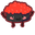 Cute Maki and Ikura Rolls Black Red Pointer