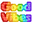 Rainbow Hearts and Good Vibes Pixel Red Orange Purple Pointer