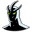 Ben 10 Alien X and his Arm Black Gray Pointer