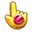 Materials Gold Bar with Ruby Yellow Red Pointer