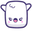 Kawaii White Marshmallows White Pointer