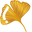 Minimal Gradient Golden Ginkgo Leaf Yellow Brown Pointer