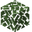 Minecraft Shears and Leaves Green Pointer