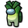 Among Us Green Leek Character Pointer