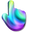 Magical Potion Fluids Purple Blue Green Pointer