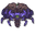 Terraria Hive Mind and the Dank Staff Purple Brown Pointer