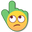 Rolling Eyes Smiley Green Yellow Pointer