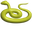 Simple 3D Green Snake Pointer