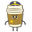 The Amazing World of Gumball Earl and Coffee Cop Brown Beige Poiner