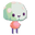 Ooblets Fleeble and Gleamy Fleeble Green Pink Pointer