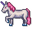 Terraria Unicorn and Unicorn on a Stick Gray Pink Pointer