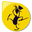 Courage the Cowardly Dog Shadow Yellow Black Pointer