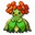 Pokemon Gloom and Bellossom Pixel Green Red Pointer