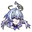 Honkai: Star Rail Robin and her Microphone Blue Purple Pointer