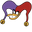 DuckTales Quackerjack and his Money Bag Purple Red Pointer