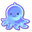 Cute Jelly Octopus Blue Pointer
