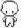 Character Base Pixel White Black Pointer