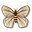 Elegant Butterflies Beige Brown Pointer