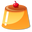Minimal Gradient Caramel Pudding Yellow Orange Pointer