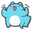 Bugcat Capoo Working Out Blue Pointer