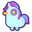 Boom Slingers UniDuck Cyan Purple Pointer