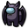Among Us Gray Bat Character Pointer