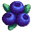 Raspberry and Blueberry Pixel Blue Green Pointer