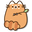 Pusheen Giant Panda and Red Panda Orange Pointer