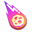 Minimal Gradient Comet Purple Pink Yellow Pointer