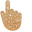 Camel Orange Glitter Brown Pointer