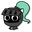 Dandy's World Soulvester and Soul Sword Green Black Pointer