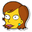 The Simpsons Ms. Cantwell and a Solar System Model Brown Yellow Pointer