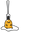 Gudetama and a Silver Fork Gray Orange Pointer