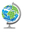 Geography Teacher: Earth's Layers and Globe Blue Green Pointer